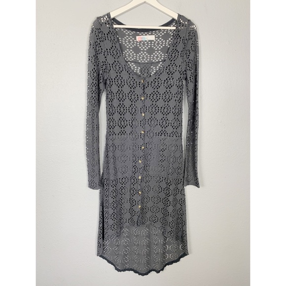 Free People Sweaters - Free People Beach: Love Song Crochet Duster Cardigan
